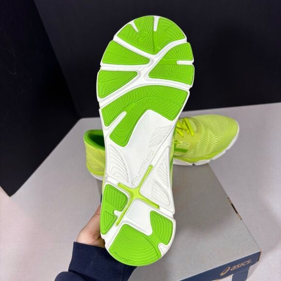 Asics 33-DFA 2 Running Shoe in sharp green/ jasmine green/flash NIB SIZE 12 - Picture 15 of 15